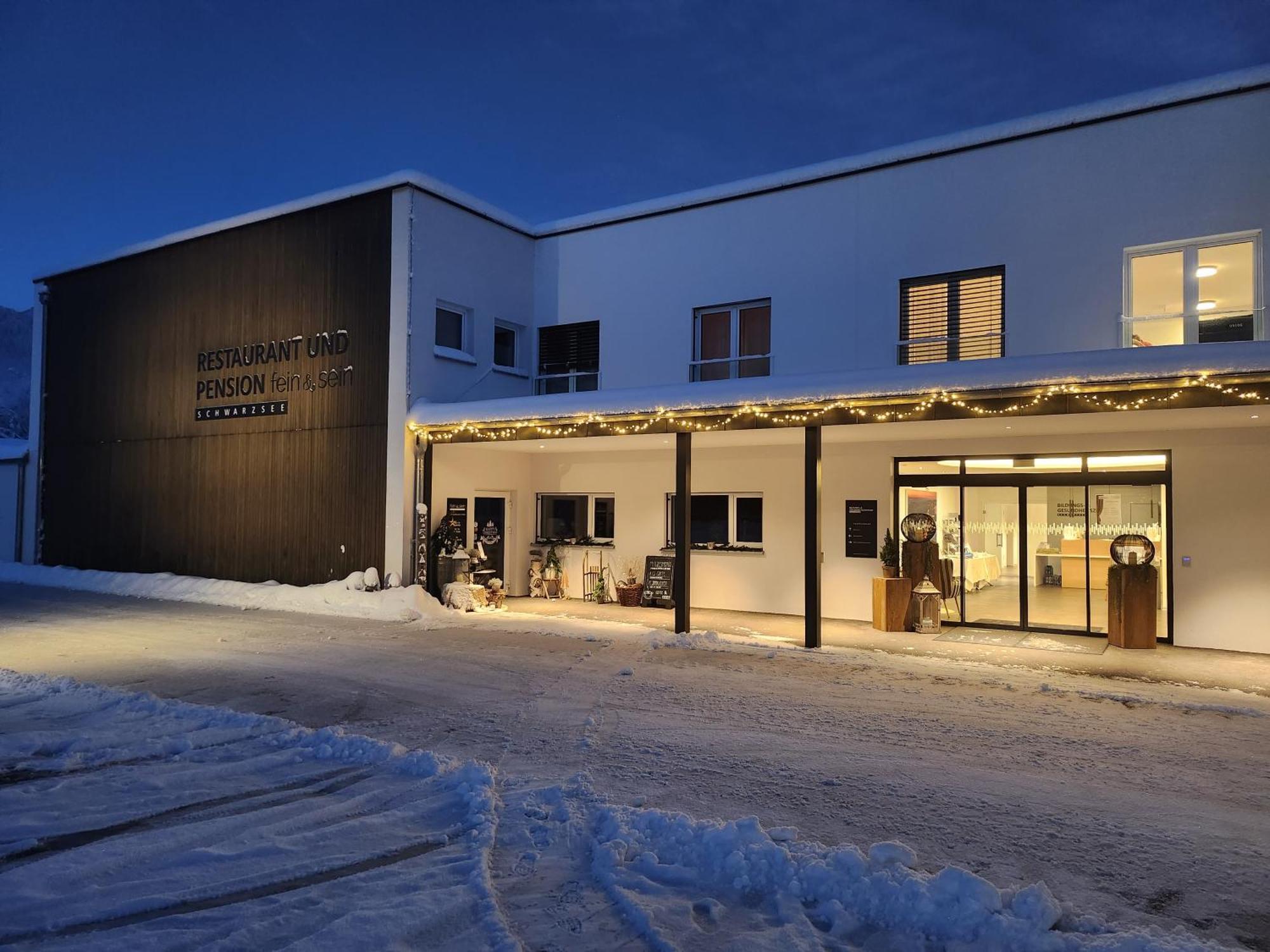 Pension Fein & Sein Bad-Schwarzsee Dış mekan fotoğraf